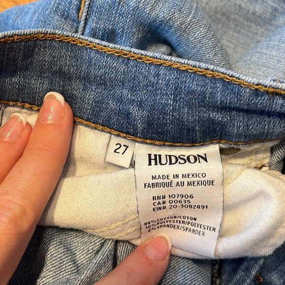 Hudson Jeans Ankle Cropped Jeans - Picture 3 of 6